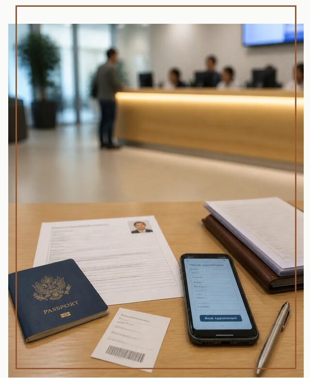 Запись в визовый центр в Курчатове для подачи документов