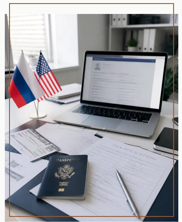 Оформление визы в США для туристов и бизнеса в Курчатове