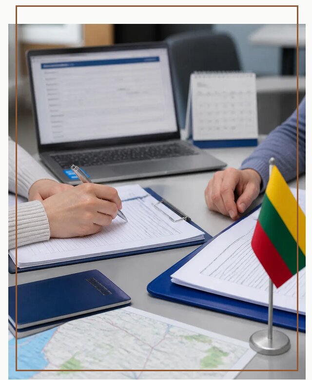 Профессиональное оформление визы в Литву для поездки в Курчатове