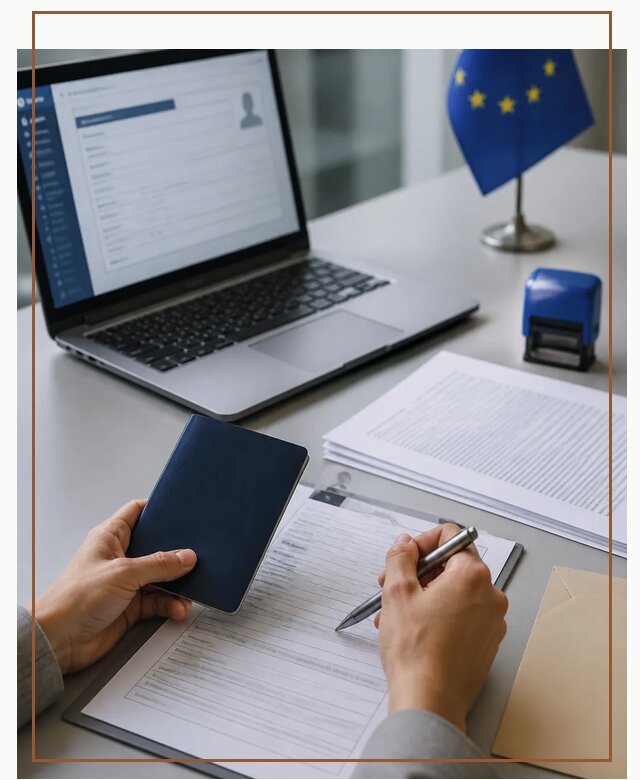 Оформление национальной визы D для переезда и работы в Курчатове