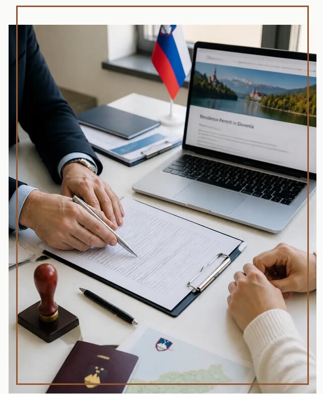 Оформление вида на жительство в Словении под ключ в Курчатове