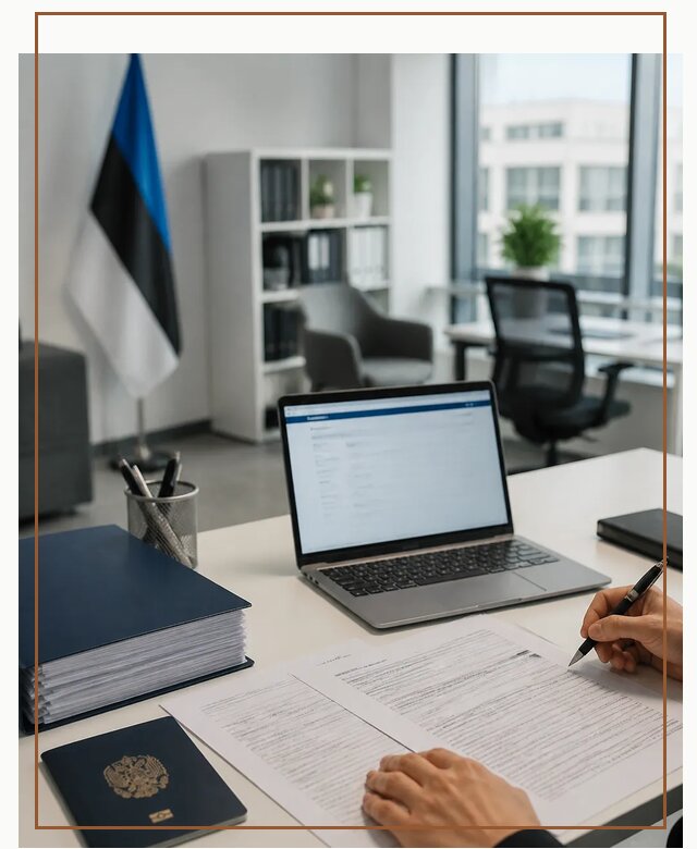 Оформление ВНЖ в Эстонии для переезда и легального проживания в Курчатове