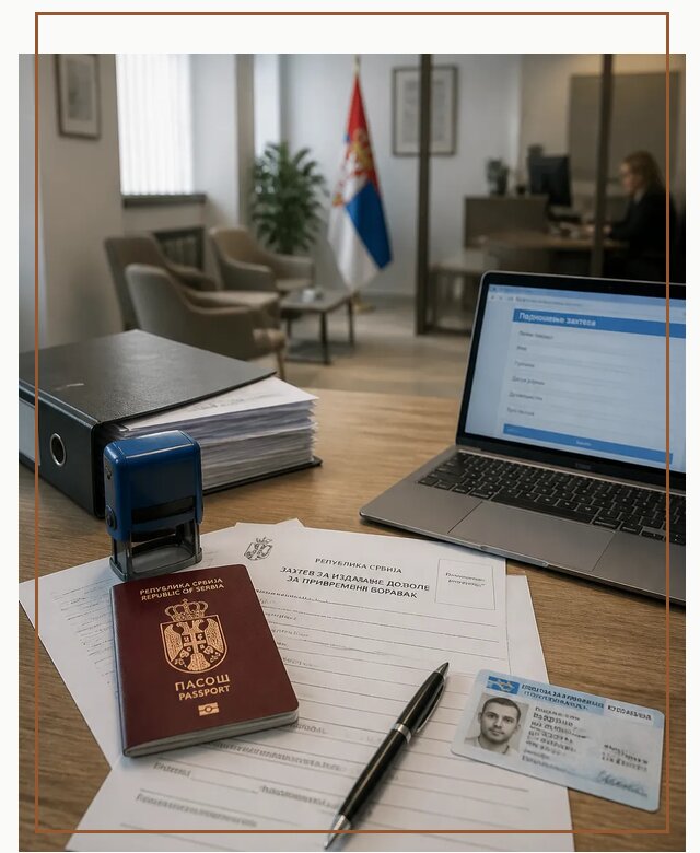 Оформление ПМЖ в Сербии для переезда в Курчатове под ключ