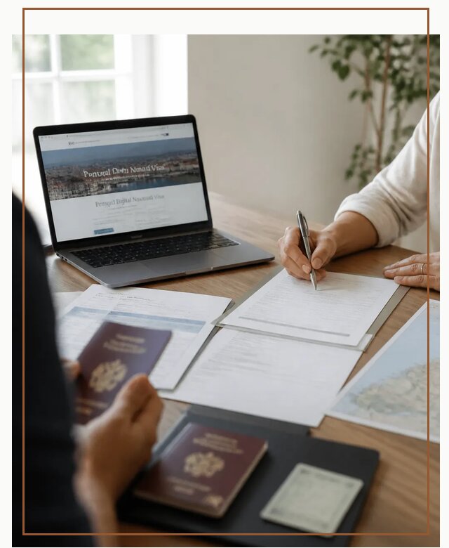 Оформление Digital Nomad и ВНЖ Португалии в Курчатове